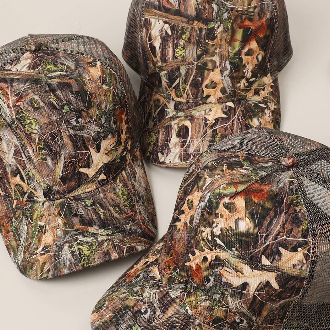 Realtree Camo Mesh Back Trucker Hat