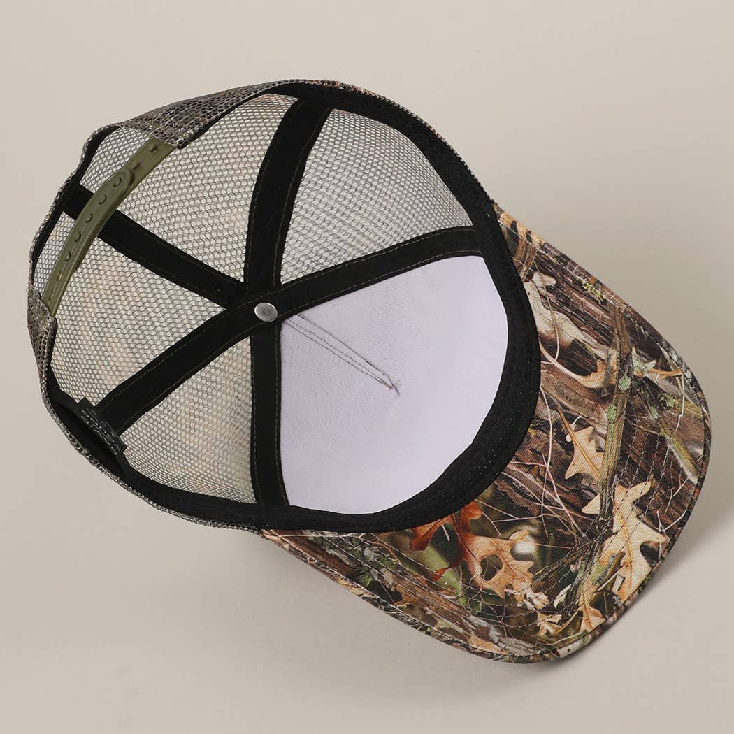 Realtree Camo Mesh Back Trucker Hat