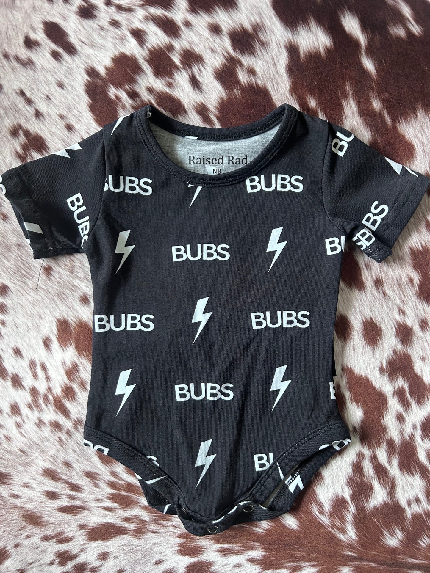 Rad Bubs onesie