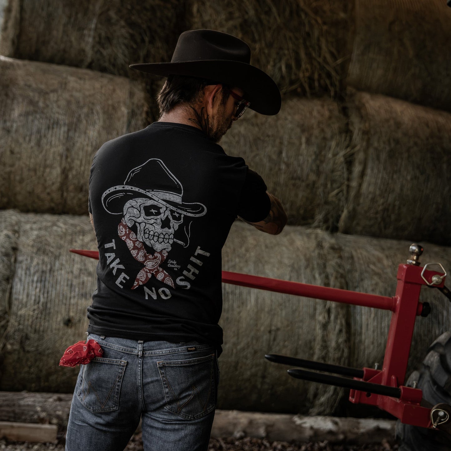 Take No Shit Cowboy Men's T-Shirt