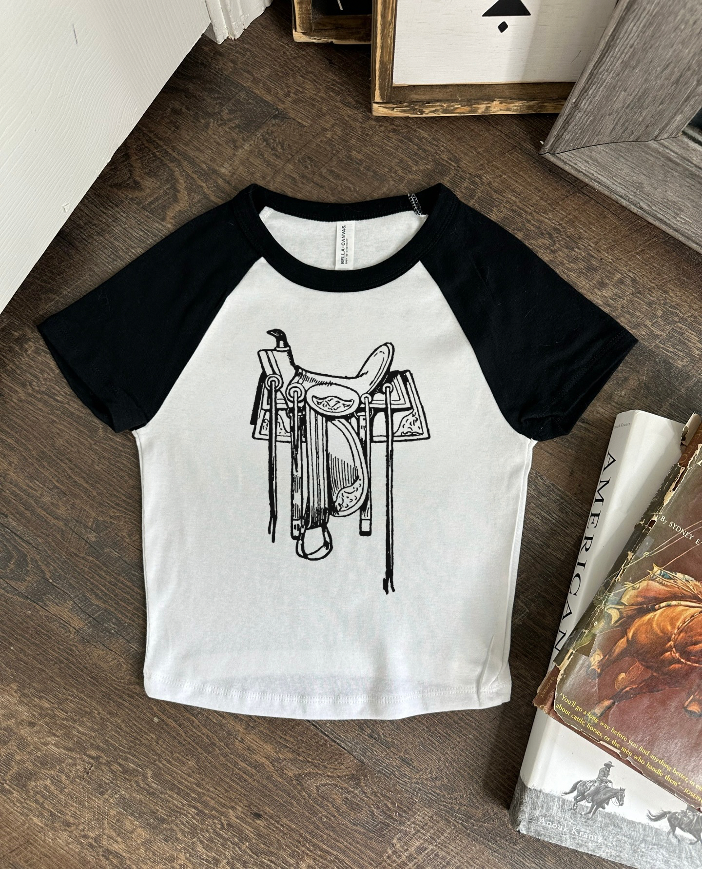 The Saddle Baby Tee