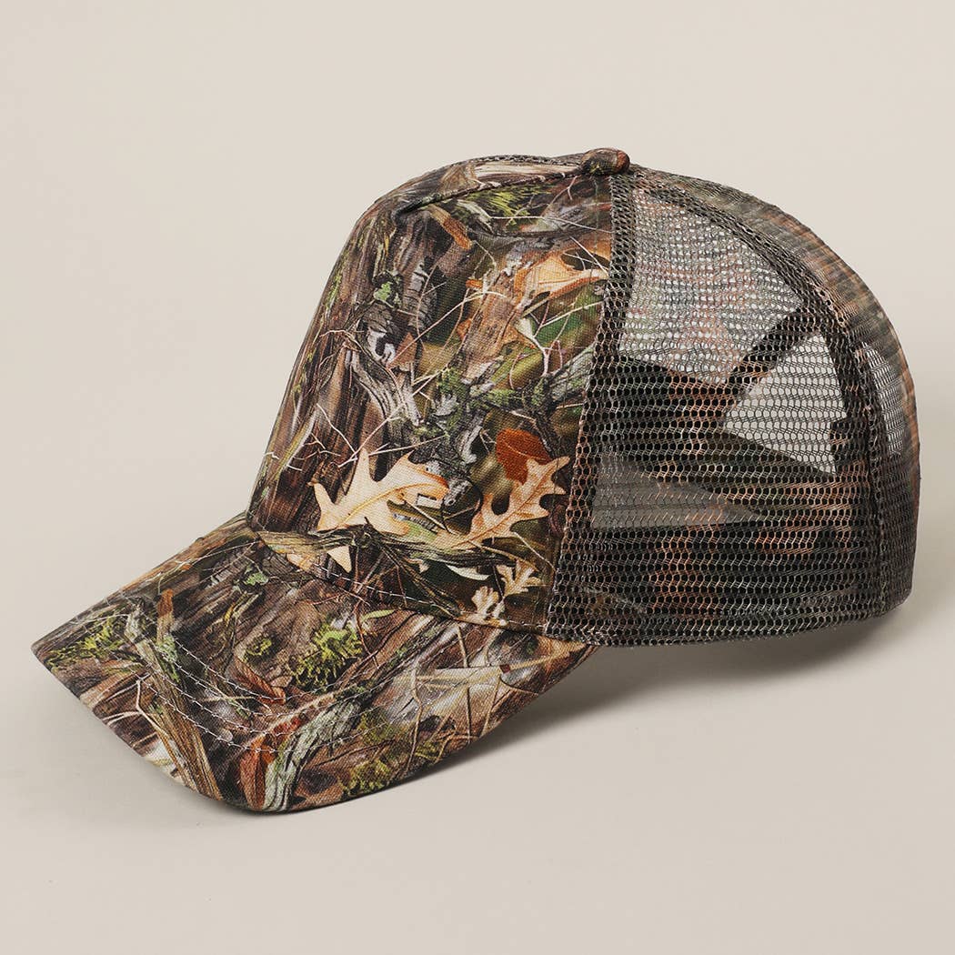 Realtree Camo  Mesh Back Trucker Hat