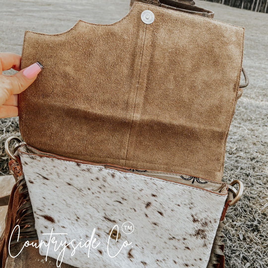 Georgia Tooled Leather Purse