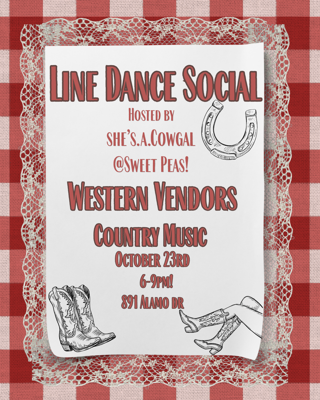 Line Dance Social TICKET
