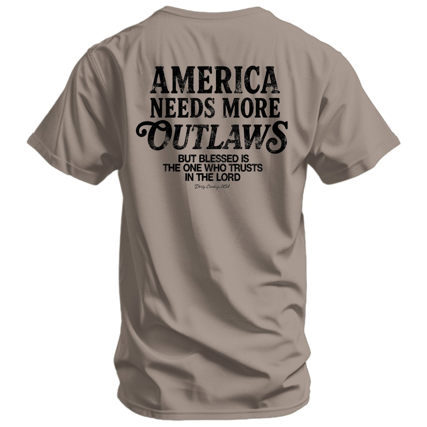 America Needs More Outlaws Men's T-Shirt