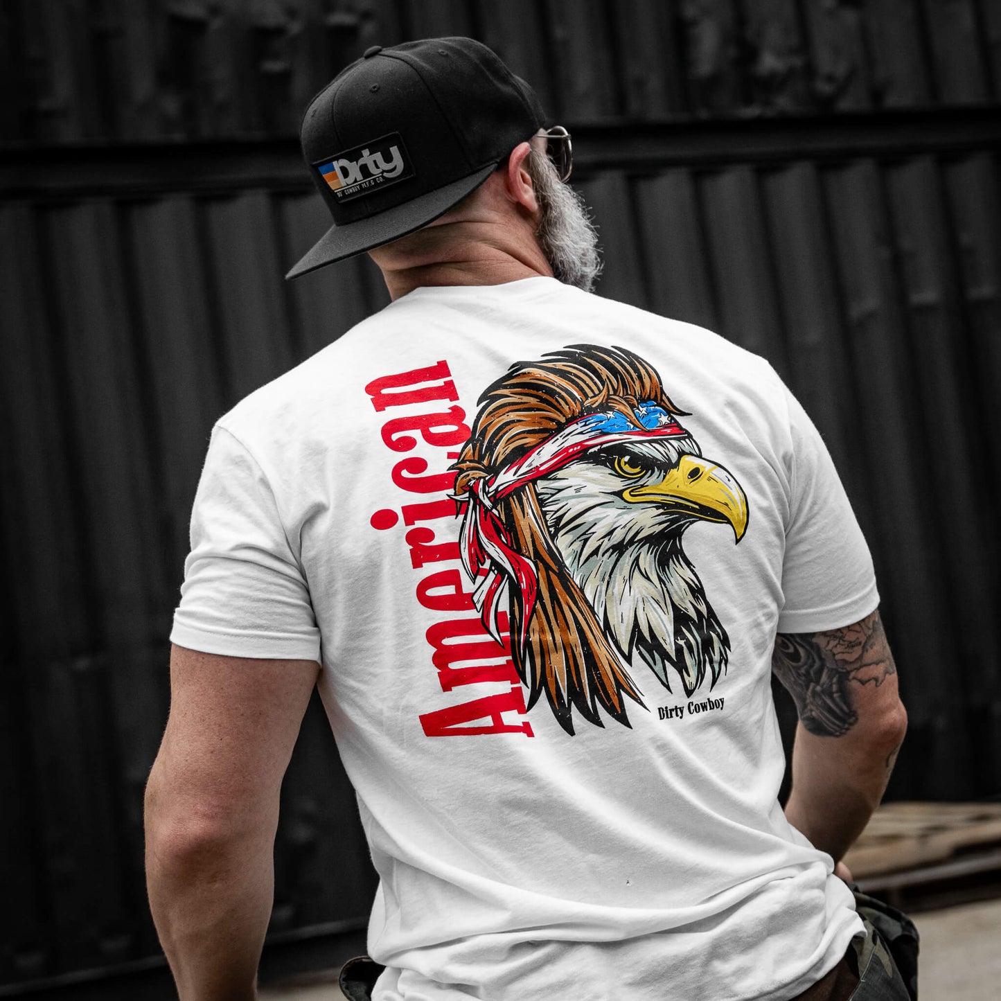 American Eagle Patriotic Men's T-Shirt
