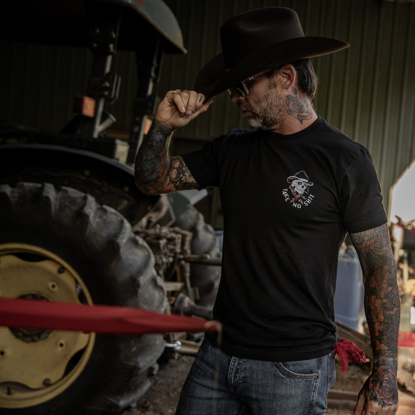 Take No Shit Cowboy Men's T-Shirt