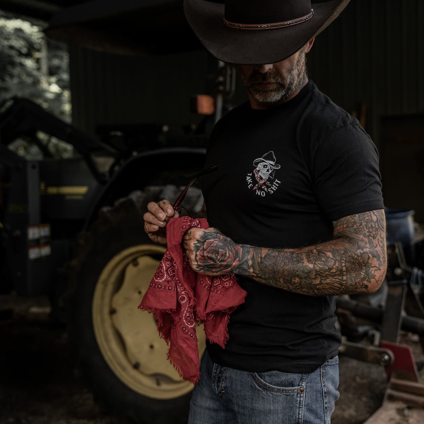 Take No Shit Cowboy Men's T-Shirt
