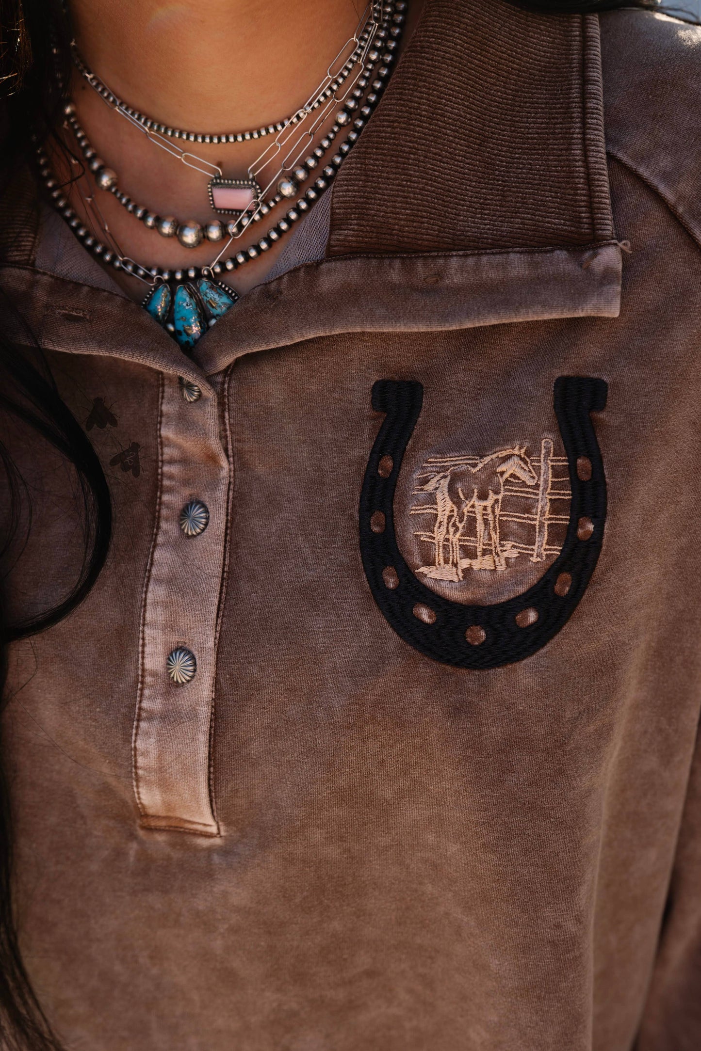 ROWEL 'EM UP PULLOVER
