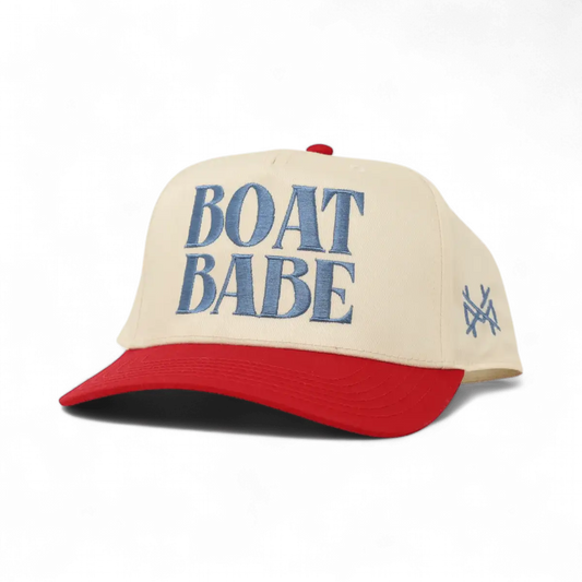 Boat Babe Snapback Hat