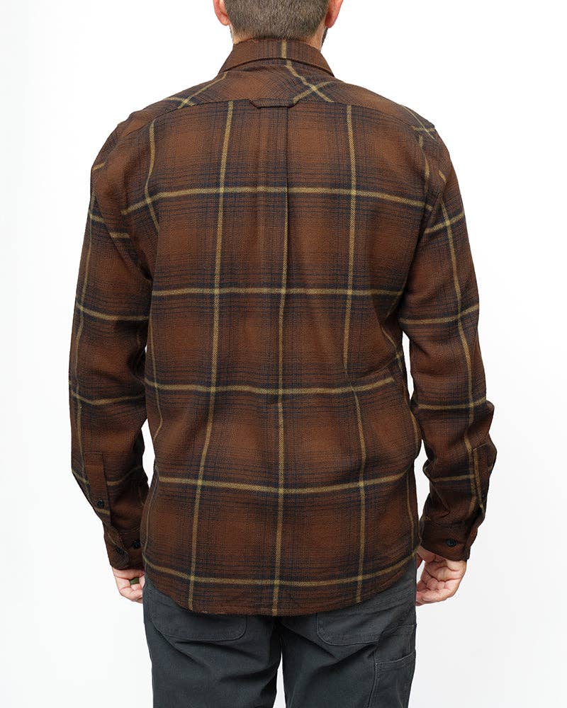 Destroyer Flannel - Burnt Brown