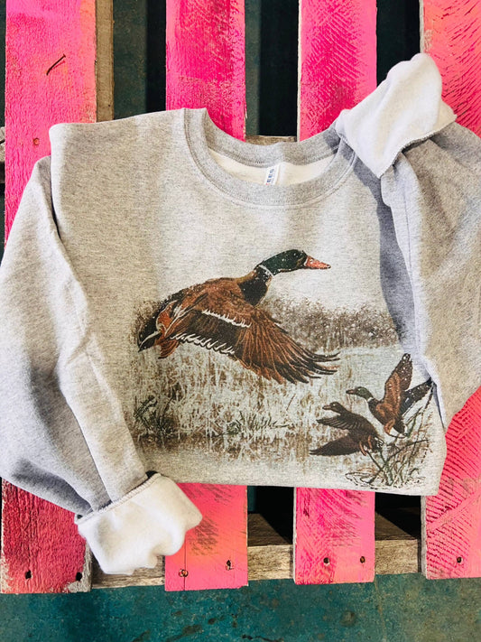 Retro Duck Crewneck
