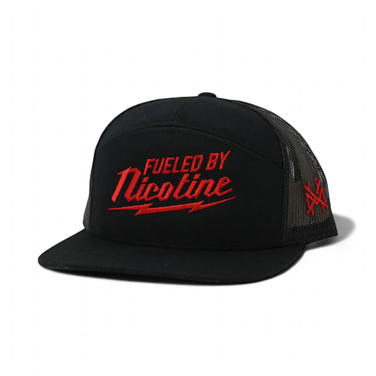 Fueled by Nicotine Snapback Hat