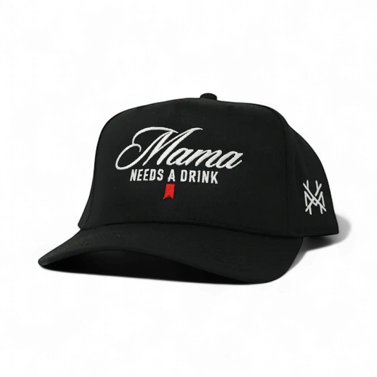 Mama Needs a Drink Snapback Hat
