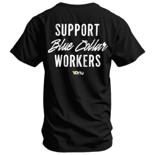 Support Blue Collar Workers Men's T-Shirt