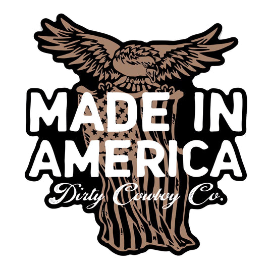 Made In America Eagle Decal